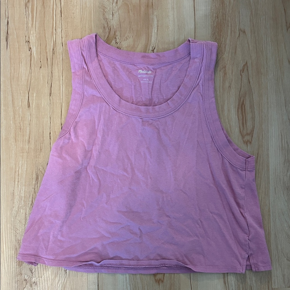 Madewell Pink Tank Top